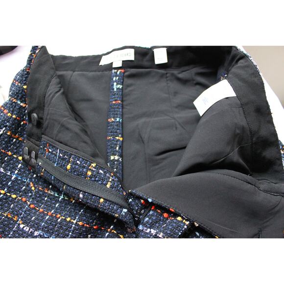 NEW Veronica Beard Jazmin Tweed Short, Navy Multi, Size 8 - Picture 3 of 10